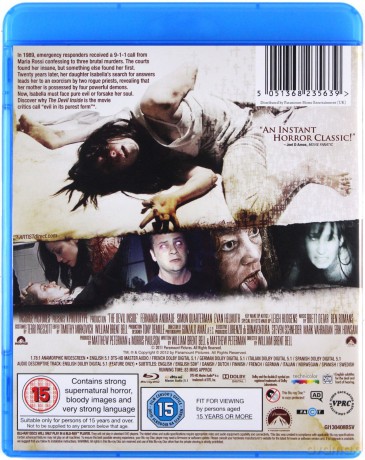 The Devil Inside (Demony) [Blu-Ray]