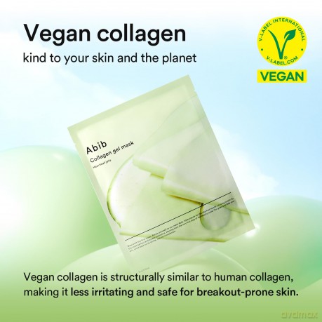 Abib Collagen sheet mask Heartleaf Jelly (Collagen Gel Mask) 4 pcs