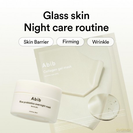 Abib Firming sheet mask with collagen and ceramides Jericho Rose Jelly (Collagen Gel Mask) 4 pcs