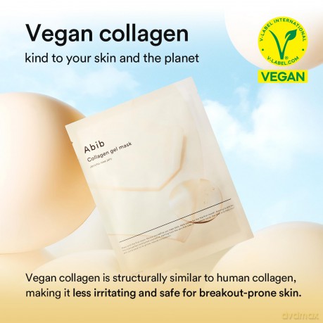 Abib Firming sheet mask with collagen and ceramides Jericho Rose Jelly (Collagen Gel Mask) 4 pcs
