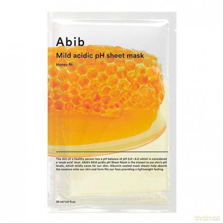 Abib Honey Fit Sheet Mask (Mild Acidic pH Sheet Mask) 30 ml