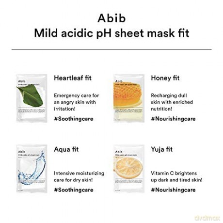 Abib Honey Fit Sheet Mask (Mild Acidic pH Sheet Mask) 30 ml
