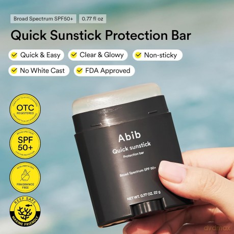 Abib Sunscreen stick SPF 50+ Quick Sunstick (Protection Bar) 22 g