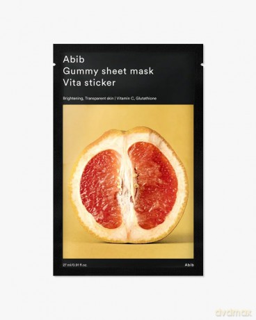 Abib Vita Sticker Brightening Sheet Mask (Gummy Sheet Mask) 27 ml