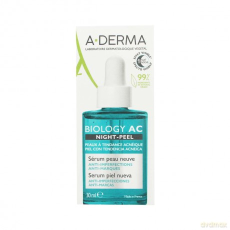 A-DERMA Biology AC Night-Peel (New Skin Serum) 30 ml