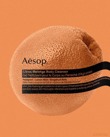 Aesop Gentle cleansing body gel with citrus scent (Citrus Melange Body Cleanser) - Volume: 500 ml - with pump