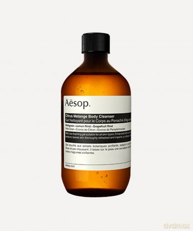 Aesop Gentle cleansing body gel with citrus scent (Citrus Melange Body Cleanser) - Volume: 500 ml with cap