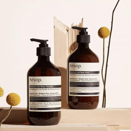 Aesop Geranium Leaf Moisturizing Body Balm (Body Balm) - Volume: 500 ml - with pump