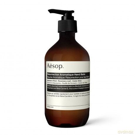 Aesop Hydrating hand balm with plant extracts (Resurrection Aromatique Hand Balm) - Volume: 500 ml - with pump