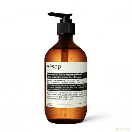 Aesop No-rinse hand sanitizer spray (Resurrection Rinse) - Volume: 500 ml
