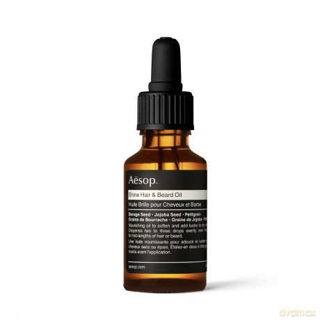 Aesop Nourishing oil for hair and beard Shine Hair and Beard Oil 25 ml