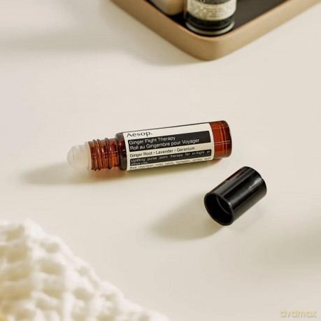 Aesop Regenerating roll-on body oil with ginger scent (Ginger Flight Therapy) 10 ml