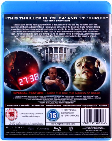 Brake (Potrzask) [Blu-Ray]