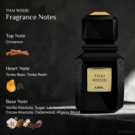 Ajmal Thai Wood - woda perfumowana - Volume: 100 ml