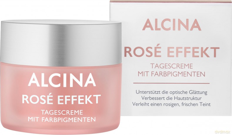 Alcina Brightening cream for mature and tired skin Rosé Effect (Day Cream) 50 ml