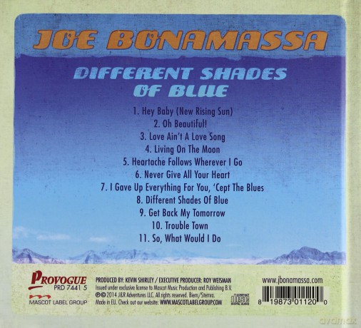 Joe Bonamassa: Different Shades Of Blue (digibook) [CD]