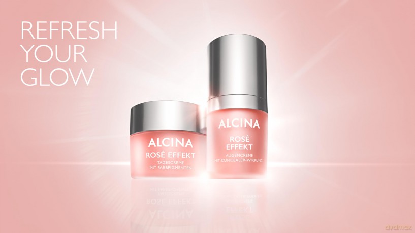 Alcina Rosé Effect Eye Cream (Eye Cream) 15 ml