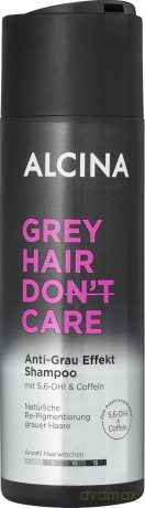 Alcina Shampoo for reducing gray hair Grey Hair Don`t Care (Shampoo) 200 ml