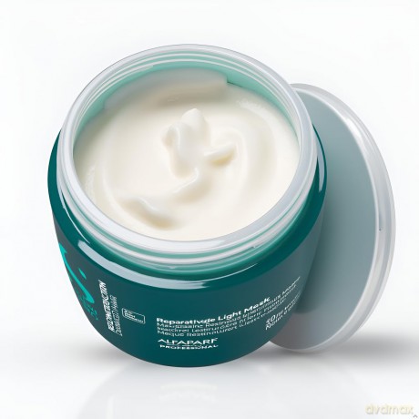 Alfaparf Milano Intensive mask for fine and damaged hair Semi Di Lino Reconstruction (Reparative Light Mask) - Volume: 500 ml