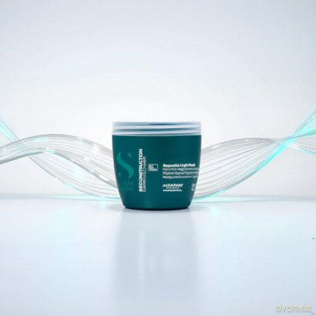 Alfaparf Milano Intensive mask for fine and damaged hair Semi Di Lino Reconstruction (Reparative Light Mask) - Volume: 500 ml
