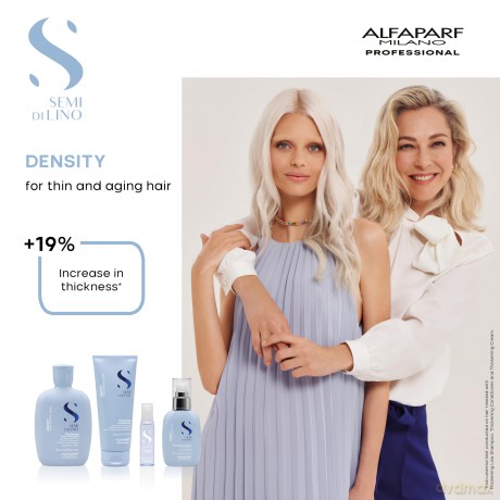 Alfaparf Milano Semi Di Lino Density Thickening Conditioner for Fine Hair - Volume: 200 ml