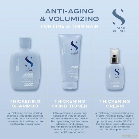 Alfaparf Milano Semi Di Lino Density Thickening Conditioner for Fine Hair - Volume: 200 ml