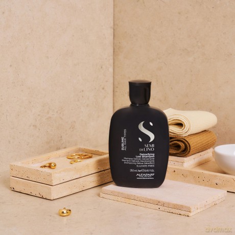 Alfaparf Milano Semi Di Lino Sublime Detoxifying Low Shampoo - Volume: 250 ml