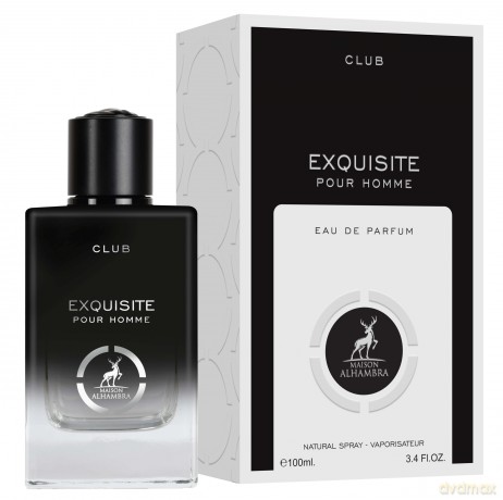 Alhambra Club Exquisite Pour Homme - woda perfumowana - Volume: 100 ml