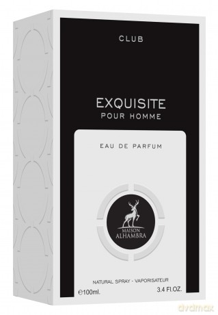 Alhambra Club Exquisite Pour Homme - woda perfumowana - Volume: 100 ml
