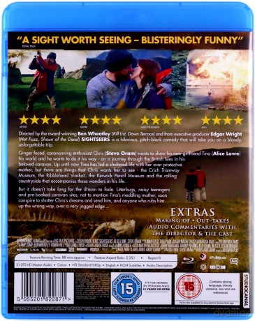 Sightseers (Turyści) [Blu-Ray]