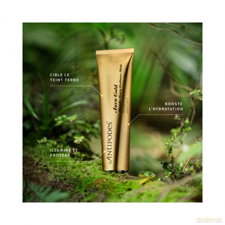 Antipodes Aura Gold Brightening Face Mask (Manuka Honey Radiance Mask) - Volume: 75 ml