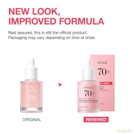 Anua Brightening Skin Serum Peach 70 + Niacin (Serum) 30 ml
