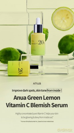 Anua Green Lemon Vita C Brightening Skin Serum (Blemish Serum) 20 ml