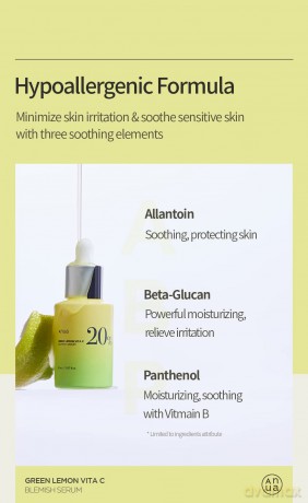 Anua Green Lemon Vita C Brightening Skin Serum (Blemish Serum) 20 ml