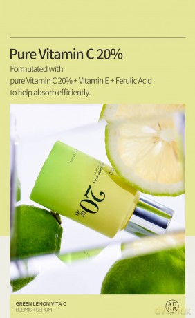 Anua Green Lemon Vita C Brightening Skin Serum (Blemish Serum) 20 ml