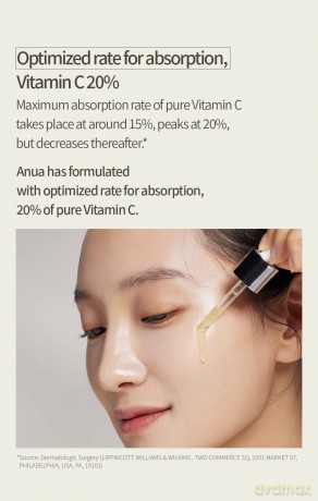 Anua Green Lemon Vita C Brightening Skin Serum (Blemish Serum) 20 ml