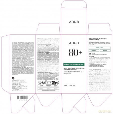 Anua Heartleaf 80% Soothing Ampoule 30 ml