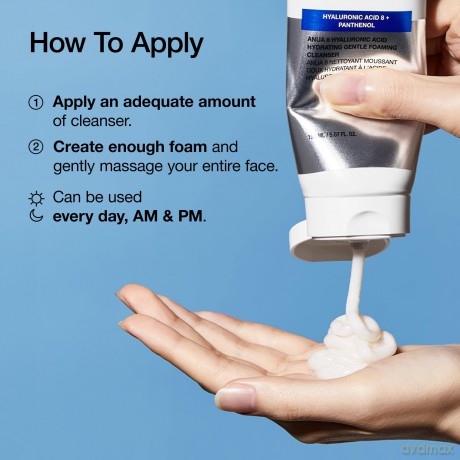 Anua Hydrating Gentle Foaming Cleanser with Hyaluronic Acid (150 ml)