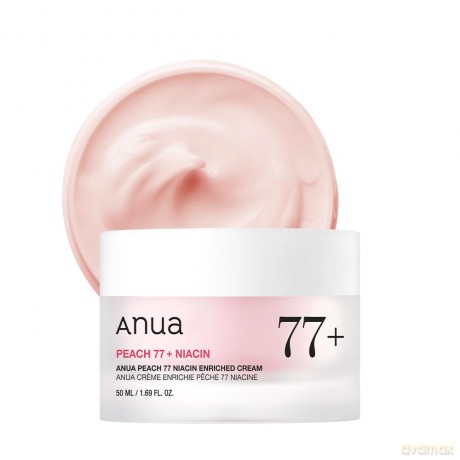 Anua Moisturizing face cream Peach 77% Niacin (Enriched Cream) 50 ml
