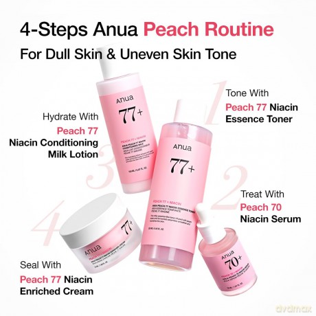 Anua Moisturizing face cream Peach 77% Niacin (Enriched Cream) 50 ml