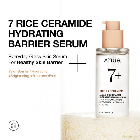 Anua Rice 7 Ceramide Hydrating Barrier Serum (50 ml)