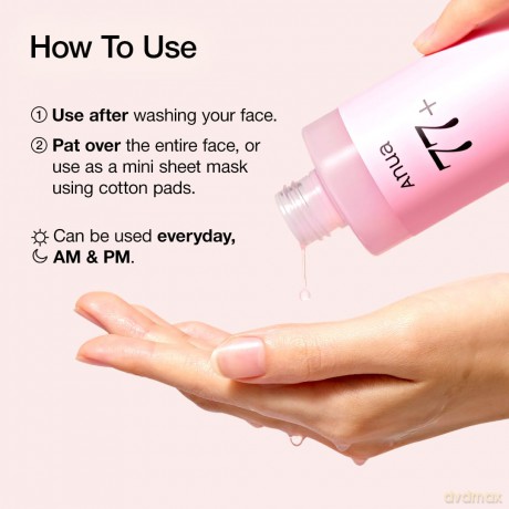 Anua Skin tonic Peach 77% Naiacin (Essence Toner) 250 ml