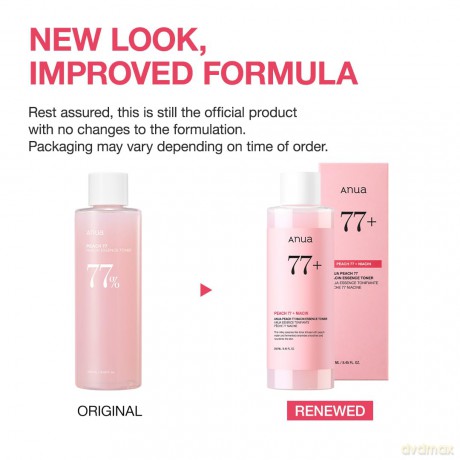Anua Skin tonic Peach 77% Naiacin (Essence Toner) 250 ml