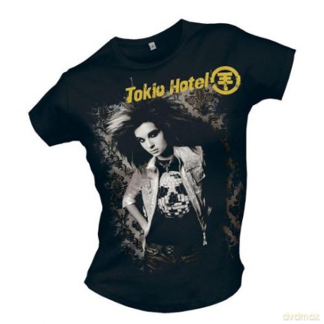 Tokio Hotel: Black Skinny L [T-Shirt]