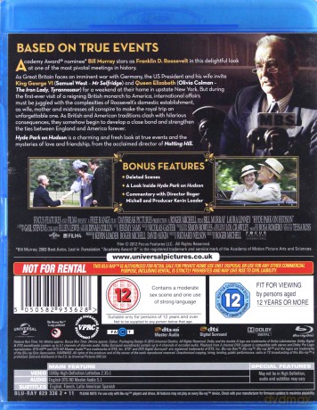 Hyde Park on Hudson (Weekend z Królem) [Blu-Ray]