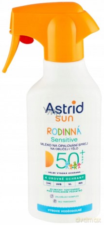 Astrid Family Sunscreen Spray Sensitive SPF 50+ 270 ml