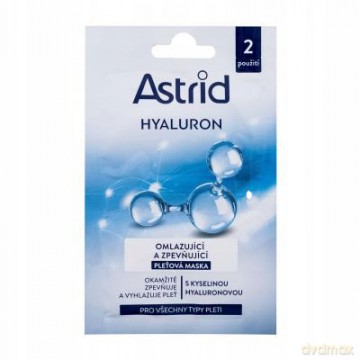 Astrid Rejuvenating and firming Hyaluron face mask 2 x 8 ml