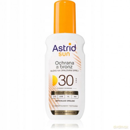 Astrid Sunscreen spray Bronz SPF 30 150 ml