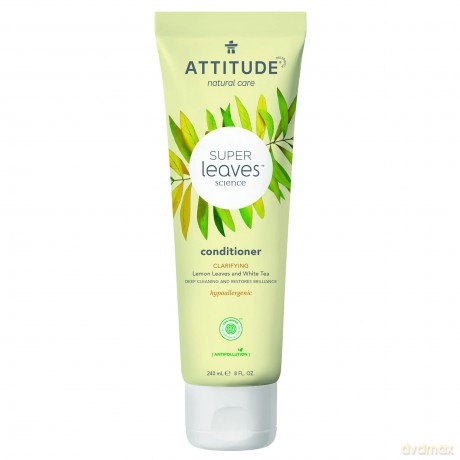 Attitude Natural clarifying conditioner for normal and oily hair Super Leaves (Clarifying Conditioner) 240 ml