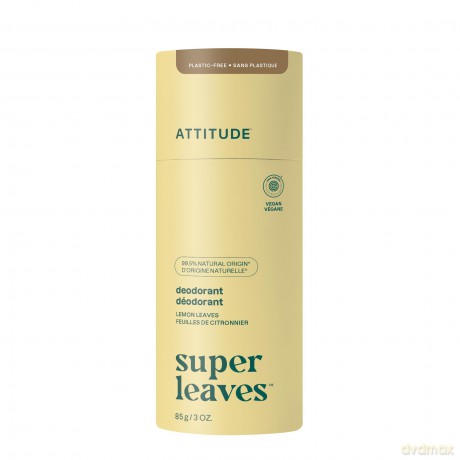 Attitude Natural solid deodorant Super Leaves - citrus leaves (Deodorant) 85 g
